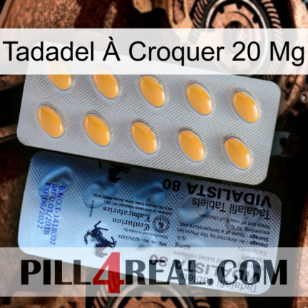 Tadadel À Croquer 20 Mg 44